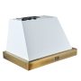 Forno Appliances - 36 inches - Externally Vented - Wall Range Hood - White - Image 2