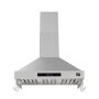 Forno Appliances - 36 inches - Externally Vented - Wall Range Hood - Stainless Steel - Image 1