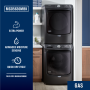 Maytag - 7.3 Cu. Ft. Stackable Gas Dryer with Extra Power Button - Volcano Black - Image 3