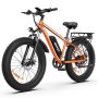 AMYET EB26 Electric Bike for Adults, Orange, Peak 1500W 48V 15Ah, 26" Fat Tire Ebike, E-Mountain Bicycle, UL2849 - Image 1