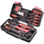 Cartman Blue 39-Piece Tool Set General Household Hand Tool Kit with Storage Case - Image 1