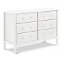 DaVinci Jayden 6-Drawer Double Wide Dresser in White - Image 1