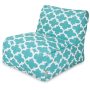 Majestic Home Goods Chair Lounger Trellis Teal - Image 1