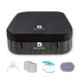 RELXTIME Inflatable Outdoor Hot Tub for 6 Person Square Spa with 120 Bubble Jets, Filter Cartridges - Image 1
