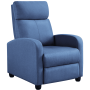 Renwick Modern Bounce Recliner Chair with Pocket Springs for Living Room, Cream - Image 1