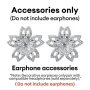 Choice HYUNDAI M100 ENC Ear Clip LED Digital Display Earphones Wireless Bluetooth Headphones Noise Cancelling Touch Control - Sunflower - Image 1