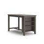 Signature Design by Ashley Caitbrook Rectangular Counter Height Dining Table, Gray Wood Finish with Storage Shelves, Seats 4 - Image 1