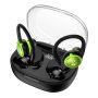 Wireless Earbuds, Bluetooth 5.3 Sports Headphones with Earhooks Stereo Deep Bass Noise Cancelling Earphones 48H Playtime LED Display IPX7 Waterproof Earbud with Mic Headset for Workout Running - Image 1