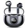 Wireless Earbuds Bluetooth V5.4 Headphones 60H Playback Deep Bass Stereo Ear Buds with LED Power Display Charging Case IPX7 Waterproof Earphones with Mic Headset for Laptop Pad Android/iOS Phones - Image 1
