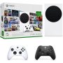 Xbox Series S 512GB SSD Console + Xbox Wireless Controller Carbon Black - Includes Xbox Wireless Controller - Up to 120 frames per second - 10GB RAM 512GB SSD - Experience high dynamic range - Xbox... - Image 1
