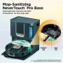 Shark - PowerDetect ThermaCharged Robot Vacuum & Mop with Heated Mop Cleaning NeverTouch Pro Base - Black - Image 2