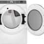 Whirlpool - 7.4 Cu. Ft. Stackable Smart Electric Dryer with Steam and Wrinkle Shield Option - White - Image 2