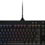 Logitech - G PRO TKL Wired Mechanical GX Blue Clicky Switch Gaming Keyboard with RGB Backlighting for PC - Black - Image 1