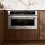 ZLINE - 30 in. 1.6 cu. ft. Built-in Convection Microwave Oven with Speed and Sensor Cooking (MWO-30) - Stainless Steel - Image 2
