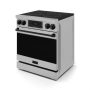 30 in. Wide 5 Elements Gordon Ramsay Series by Thor Kitchen 4.55 Cu. Ft Freestanding Electric Range with Black Hardware - Stainless Steel - Image 2