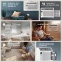 TCL - 250 Sq. Ft. 6,000 BTU Window Air Conditioner - White - Image 3