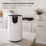 Shark - Clean Sense™ Air Purifier with Odor Neutralizer Technology,HEPA Filter, 500 sq. ft. with Bonus Odor Cartridge - White - Image 3