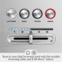 Breville - the Bit More 2-Slice Extra-Wide and Deep Slot Toaster - Stainless Steel - Image 4