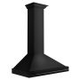 ZLINE - 36 inches - Convertible & Externally Vented - Wall Range Hood - Black Stainless Steel - Image 2