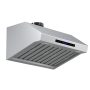 Forno Appliances - 30 inches - Externally Vented - Wall Range Hood - Silver - Image 2