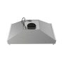 Forno Appliances - 36 inches - Externally Vented - Wall Range Hood - Stainless Steel - Image 3
