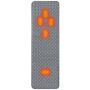 Gray Polyester Electric Blanket Heated Liner Powered by USB Plug Power Bank, 3 Temperature Levels with Carrying Bag - Image 1