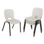 Almond Stacking Kids Chair (Set of 4) - Image 1