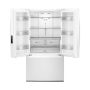 Whirlpool - 36 in. Wide 31 cu. ft. French Door Refrigerator with Ice Maker and Family-Sized Capacity - White - Image 2