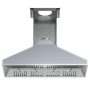 Forno Appliances - 60 inches - Externally Vented - Wall Range Hood - Silver - Image 3