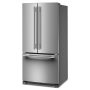 KitchenAid - 22 Cu. Ft. 33-Inch Standard-Depth French Door Refrigerator with Internal Water Dispenser - Stainless Steel - Image 4
