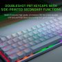 Razer - Huntsman Mini 60% Wired Optical Clicky Switch Gaming Keyboard with Chroma RGB Backlighting - Mercury - Image 3