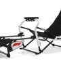 PlaySeat - Challenge DD F1 Edition Foldable and Adjustable Metal Gaming Sim Racing Cockpit - White - Image 1