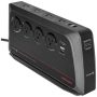 AudioQuest - PowerQuest 3 8-Outlet/4-USB Non-Sacrificial Surge Protector with Unlimited Joules and Signal-Line Protection - Black - Image 1