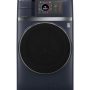 GE Profile - UltraFast 4.8 Cu. Ft. High-Efficiency Smart Front Load Washer and Electric Dryer Combo with Ventless Heat Pump - Sapphire Blue - Image 1