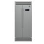 Forno Appliances - 37 in. Wide Salerno 15.6 Cu. Ft. Counter-Depth Side-by-Side Refrigerator with Decorative Grill Trim - Stainless Steel VCM - Image 1