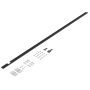Miele - KSK 3001 Side by Side Kit for 30" Refrigerator models KFMC 3xxx - Stainless Steel - Image 2