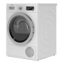 Bosch - 500 Series 4 Cu. Ft. Stackable Smart Electric Dryer with Self-Cleaning Condenser - White - Image 3