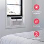Frigidaire - 115V 6,000 BTU 250 Sq. Ft. Window Air Conditioner with Remote - White - Image 4