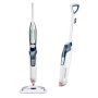 BISSELL - PowerFresh Deluxe Corded Steam Mop - Brite White/Saphire Waltz - Image 1