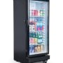 Premium Levella - 21 in. Wide 6.0 Cu. Ft. Single Door Display Refrigerator - Black - Image 2