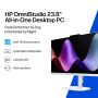 HP - OmniStudio 23.8" Full HD All-in-One - Intel N150 Processor - 8GB Memory - 128GB UFS - Cashmere White - Image 2