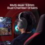 HyperX - Cloud Alpha 2 Wireless Gaming Headset for PC, PS5, PS4, Nintendo Switch, Mac, Mobile, and Bluetooth - Black - Image 3