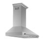 Forno Appliances - 60 inches - Externally Vented & Recirculating - Wall Range Hood - Silver - Image 4
