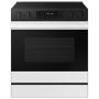 Samsung - Bespoke 6.3 Cu. Ft. Slide-In Electric Range with Air Fry - White Glass - Image 1