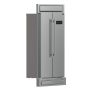 Forno Appliances - 37 in. Wide Salerno 15.6 Cu. Ft. Built-In Side-by-Side Refrigerator with Spill-proof Shelves - Stainless Steel VCM - Image 2