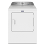 Maytag - 7.0 Cu. Ft. Electric Dryer with Steam and Pet Pro System - White - Image 1