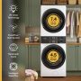 Whirlpool - Smart Front Load Laundry Tower 4.5 Cu. Ft. Washer and 7.4 Cu. Ft. Electric Dryer with UV Clean Technology - White - Image 3
