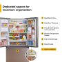 Whirlpool - 36 in. Wide 23 cu. ft. French Door Refrigerator with Dual Ice Makers - Fingerprint-Resistant Stainless Finish - Image 4