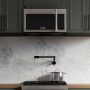 ZLINE - 30 in. 1.5 cu. ft. Over-The-Range Convection Microwave Oven with Sensor Cooking in Satin Stainless w/ Traditional Handle - Satin Stainless Steel - Image 3