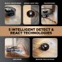 Shark - Robot Vacuum & Mop PowerDetect NeverTouch Pro, Combo, Self-Emptying & Self-Refilling with Self-Clean Pad Wash & Dry - Black - Image 3